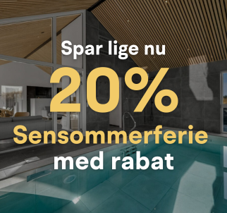 Sensommerferie med 20% rabat